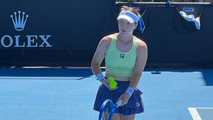 Lulu Sun out in Miami Open first round