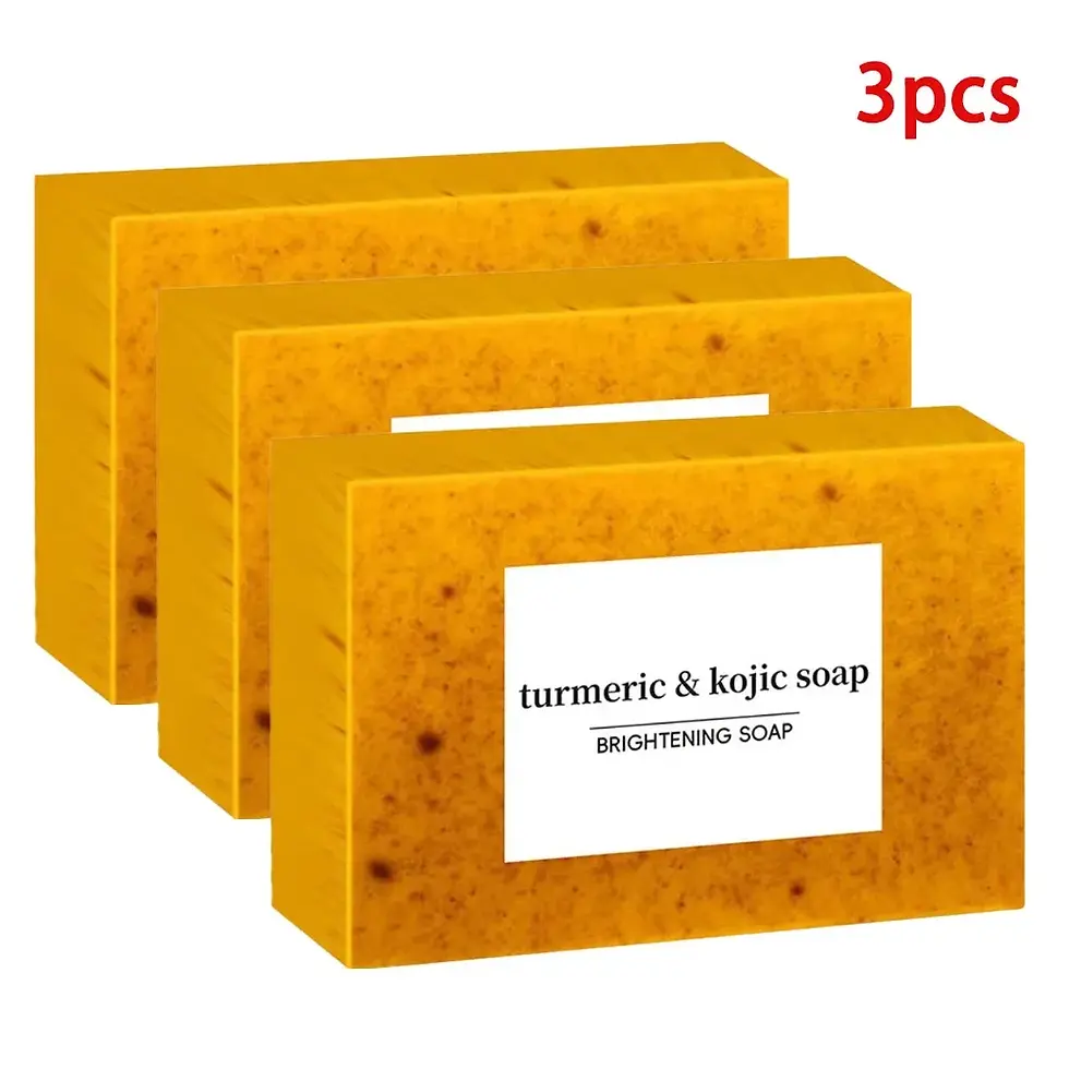 Miniatura: 100g Turmeric Hand Made Soap, Lemon Kojic Acid Soap, Shower and Facial Soap 