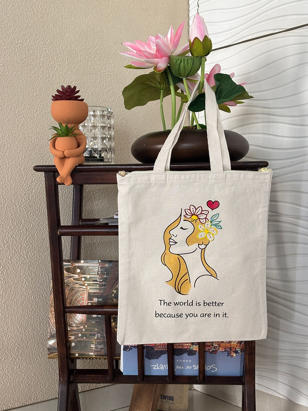 Thumbnail: Because Of You- Tote Bag