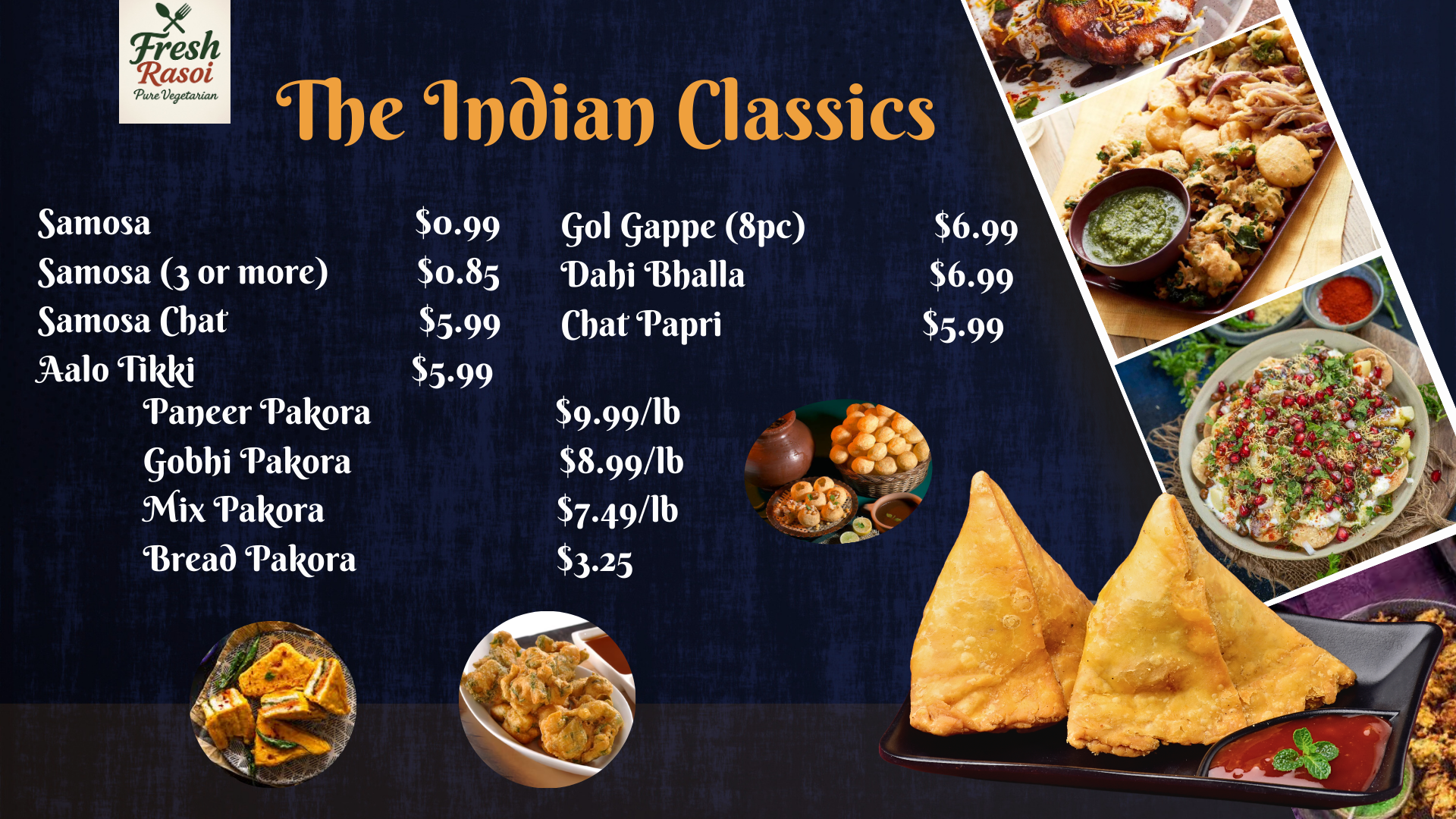 Arranged Food and Objects