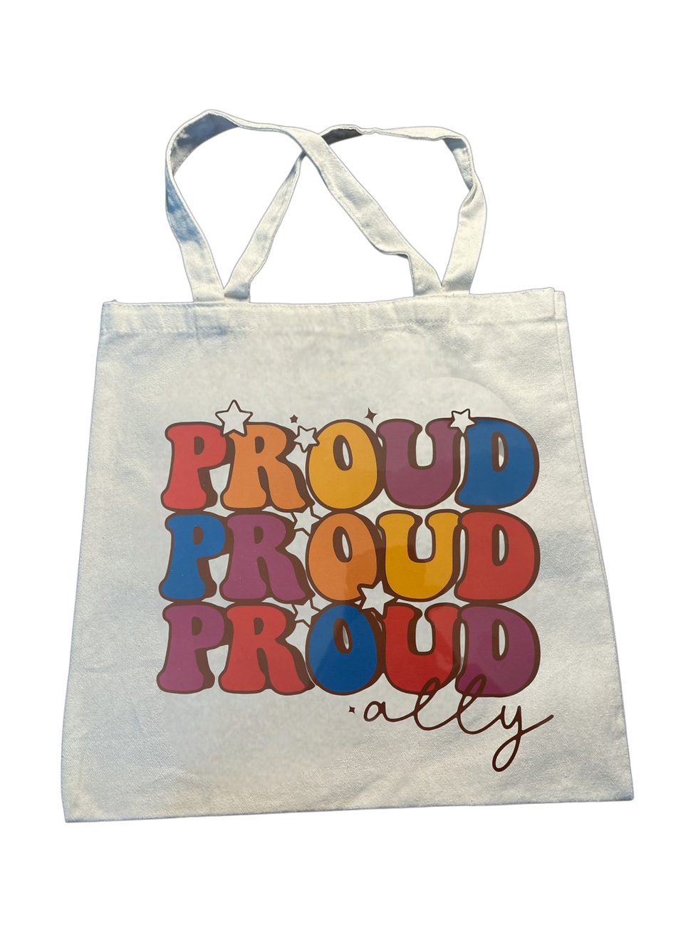 Thumbnail: Proud Proud Proud Ally (Tshirt or tote bag)
