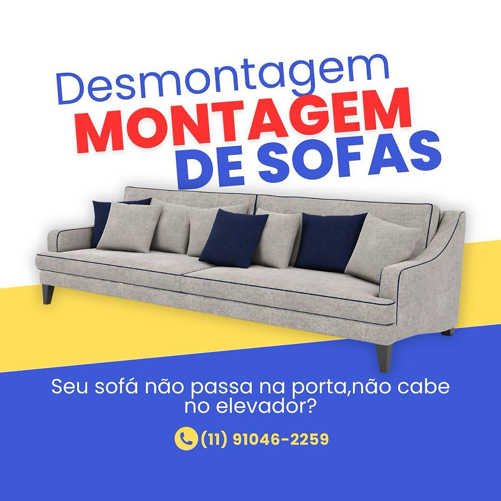 Montador de Sofá (11)91046-2259