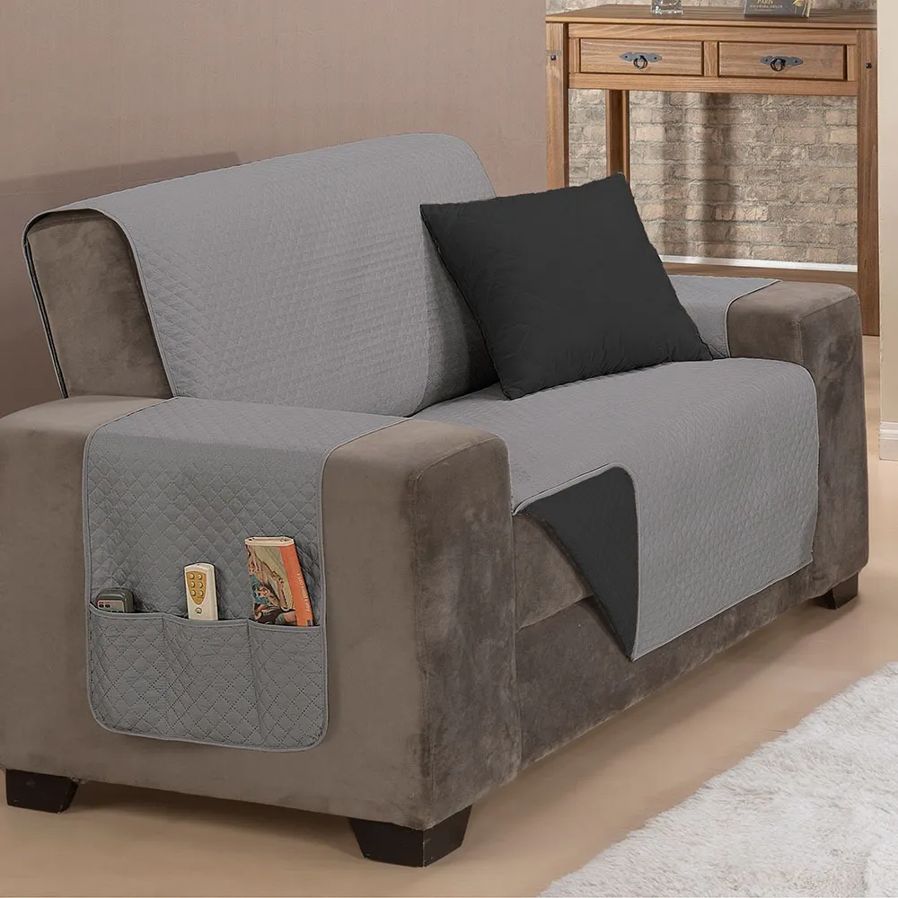 Capa Para Sofá Impermeável 3 Lugares King 1,80 Protetor Pet