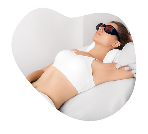 epilazione ascelle donna con laser