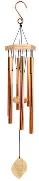 Gold Sympathy Wind Chimes
