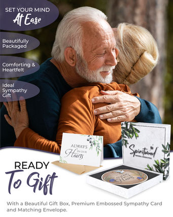 All in One Memorial Stone Set: Losing someone close is one of life’s most difficult moments. It’s hard to know what to say or give in times like this. Express your condolences with this beautifully hand-made 10" Memory Garden Stone Set by Spiritwind. The message on the Rememberance Garden Stone reads "Always in our Hearts" - intentionally simple, not overdone. Elegantly designed to convey your sympathy, love and care. An ideal sympathy gift: comforting and heartfelt.