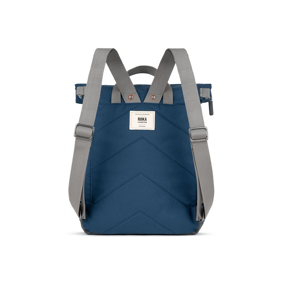 Thumbnail: Waterhouse Deep Blue Medium Recycled Canvas
