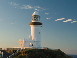 The iconic Byron Bay lighthouse