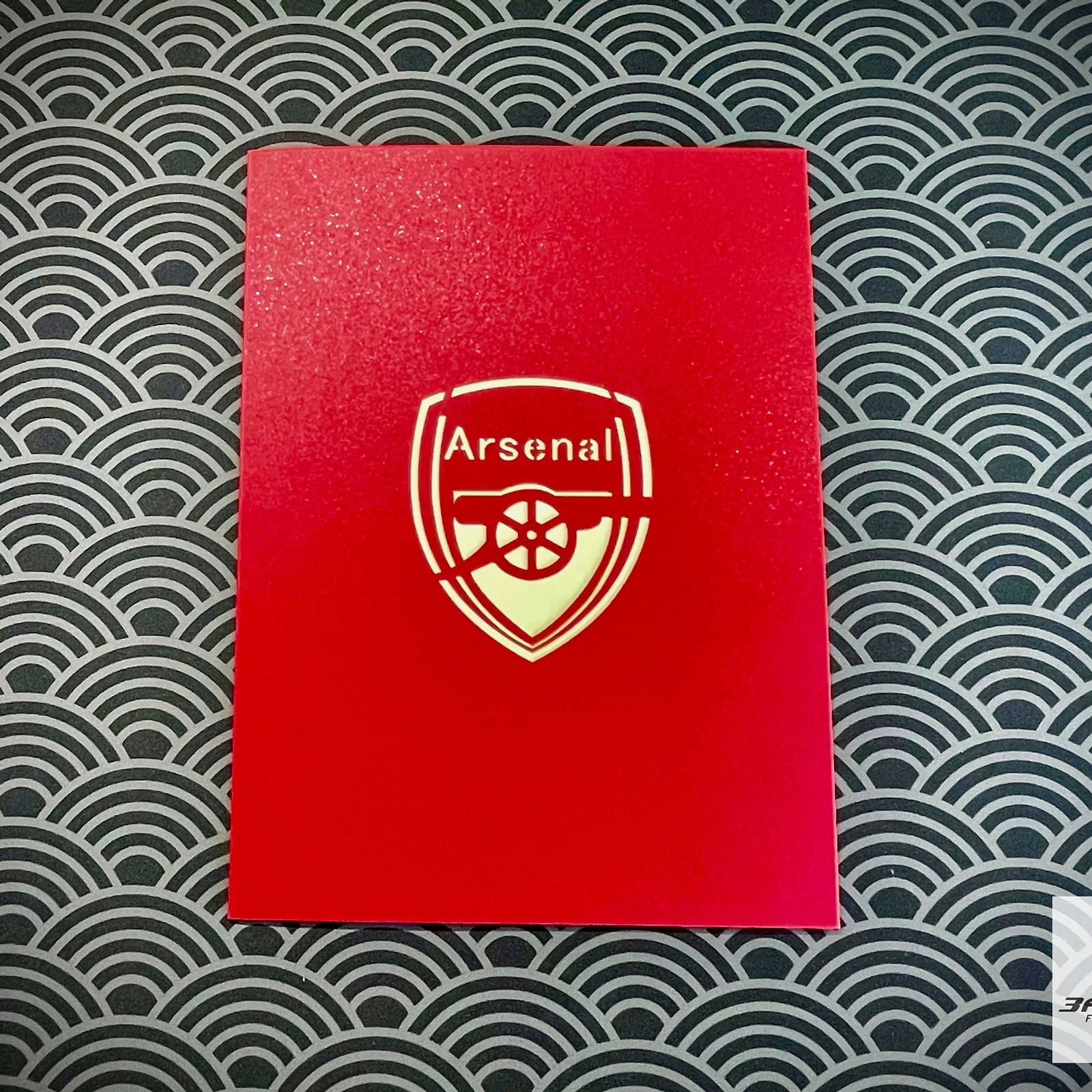 3D Football Club Stadium Birthday Christmas Card(Manchester United/Arsenal/Chels