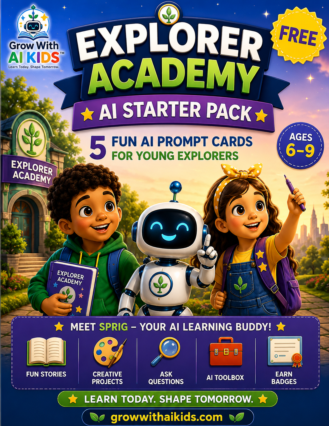 FREE Explorer Academy™ AI Starter Pack