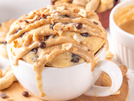 Vegan Peanut Butter Mug Cake (No Egg, No Dairy)