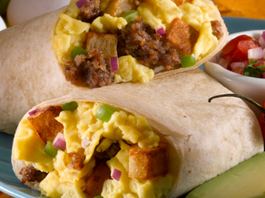 High Protein Vegan Breakfast Burrito