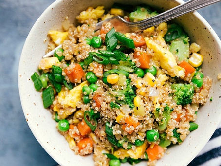Vegan Quinoa Fried Rice
