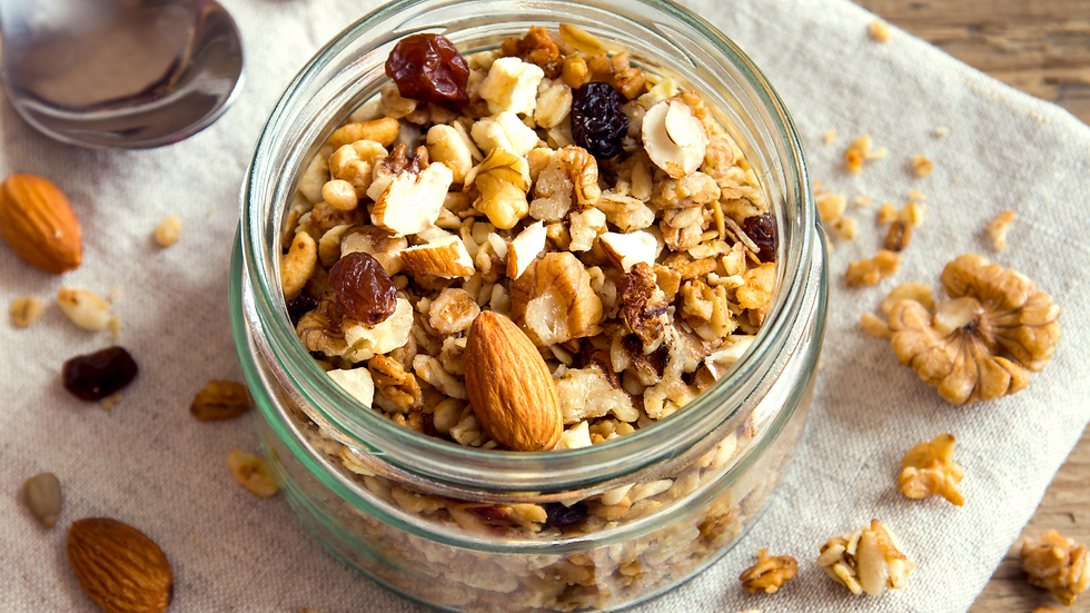 honey almond granola