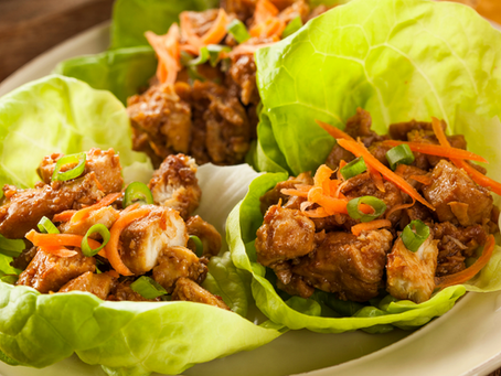 Asian Tofu Lettuce Wraps