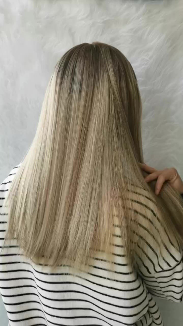 Miniaturbild: Libra Wig Lace Top Wig | Highlight Color #XJ 20" | Remy Human Hair