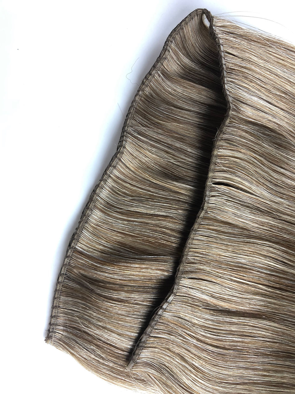 Thumbnail: New Design handtied wefts Invisible Genius Weft Weave Human Hair Extensions