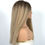 Thumbnail: Libra Wig Lace Top Wig | Highlight #146 Color 20" | Remy Human Hair with Lining