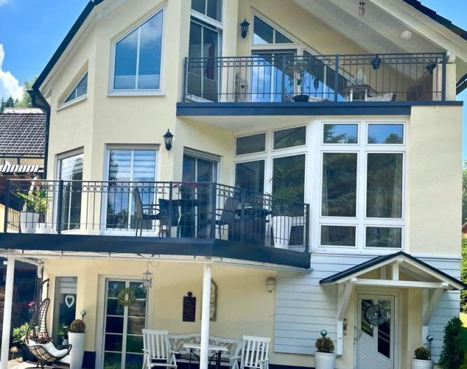 Außenansicht des Ferienapartments Annelies in Steinach im Thüringer Wald