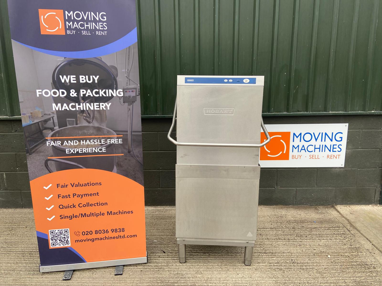 Hobart passthrough dishwasher