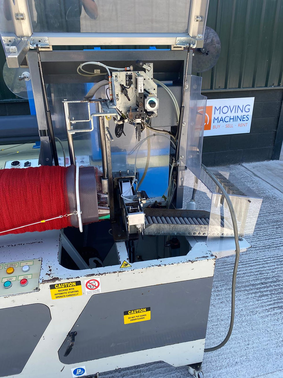 Thumbnail: Sorma PK10 112SB Automatic Punnet Netting Machine