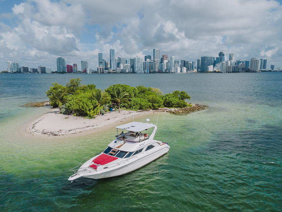 50´Sea Ray- boat rental 305 in miami