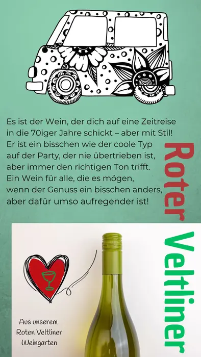 trockener sortentypischer Roter Veltliner
