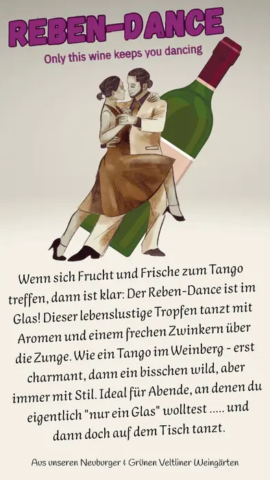 Frischer und fruchtiger Cuvée aus Neuburger und Grüner Veltliner