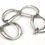 Miniatura: Pulsera de plata 925 con baño de rodio en oro blanco 18 ktes