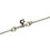 Miniature : Bracelet en argent sterling 925 poli et mat