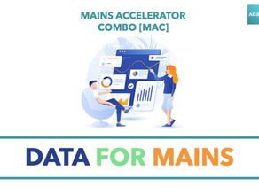 Mains Accelerator Combo [MAC]: Data for Mains