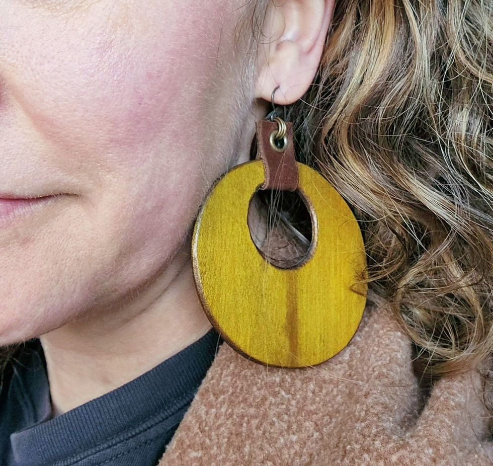 Thumbnail: 2023 Large Violin Hoops (5 colors)