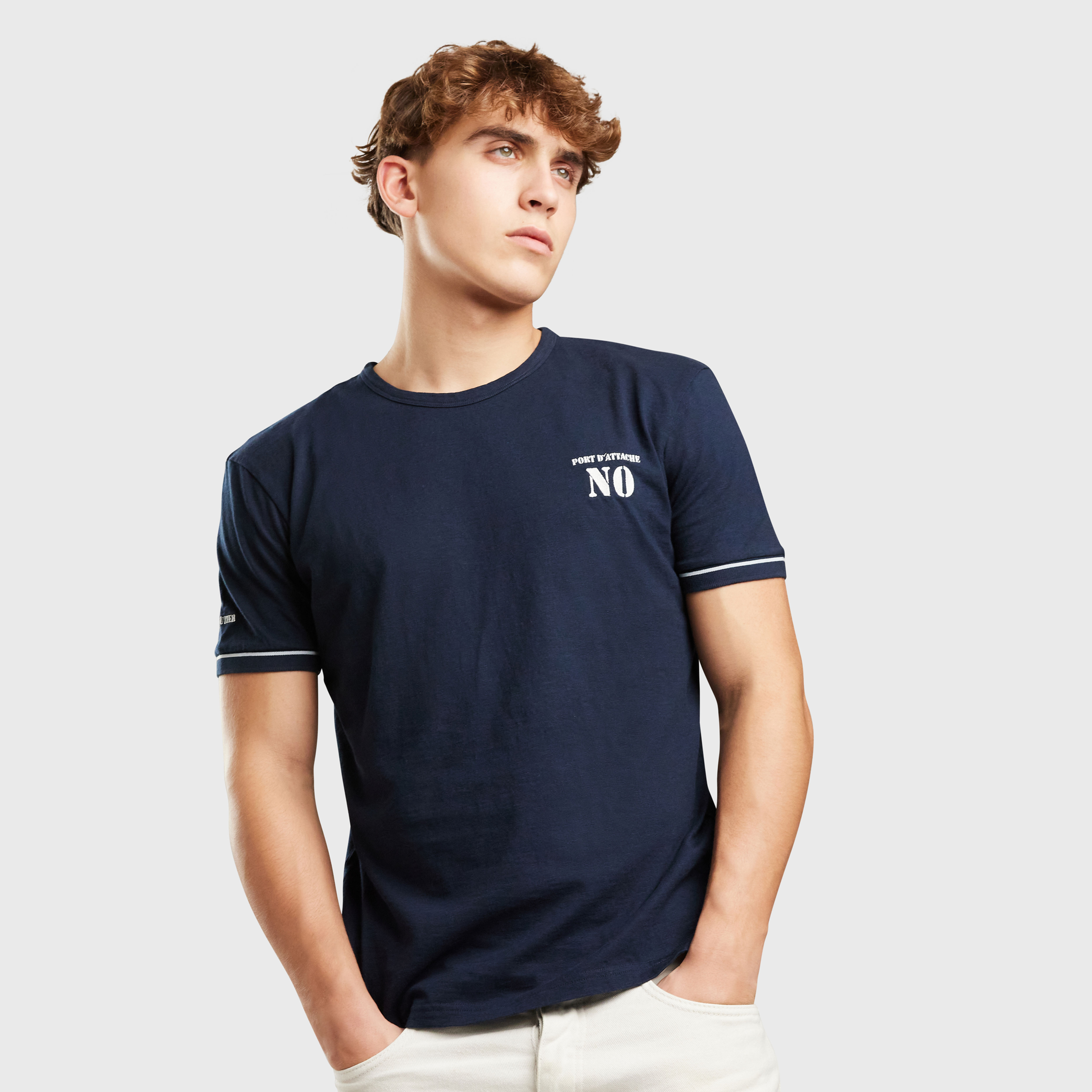 T-Shirt NO Bleu « Cob »