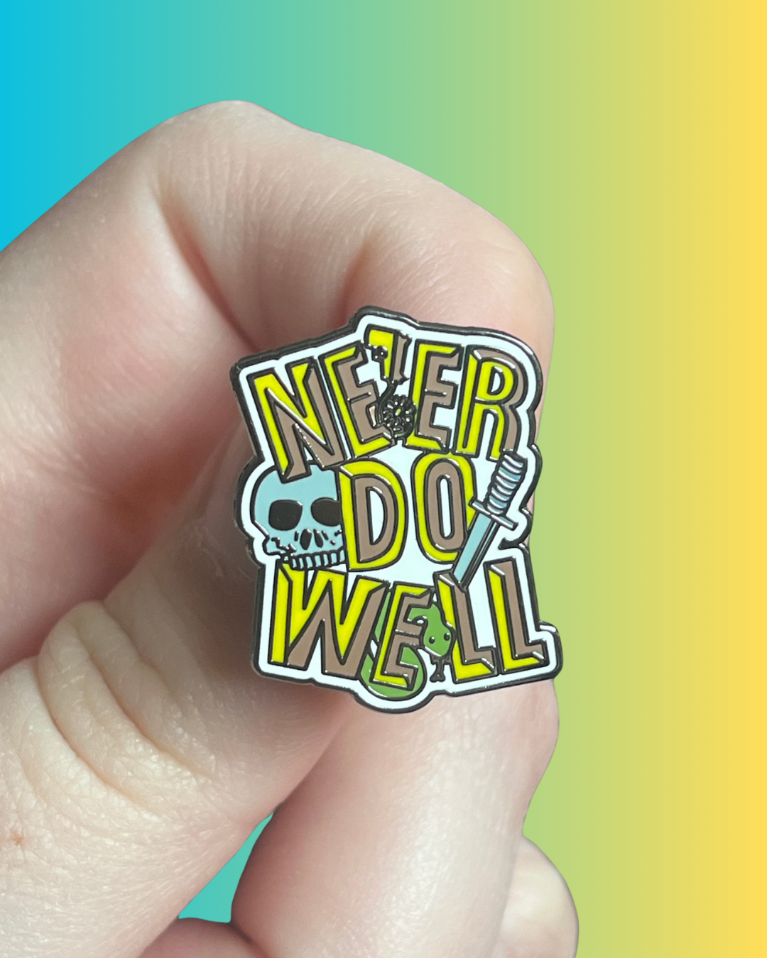 Ne'er Do Well Enamel Pin