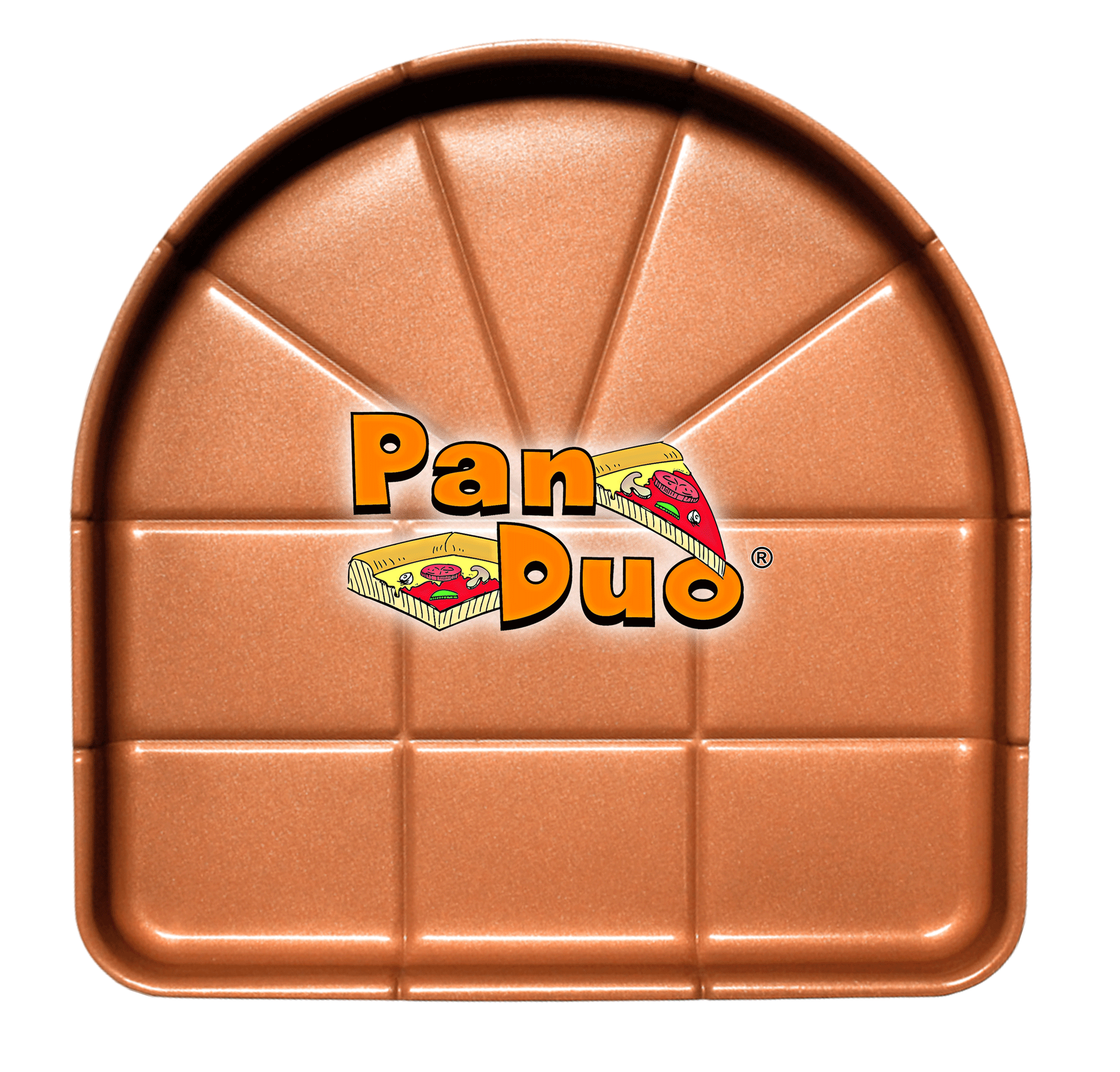 Pan Duo® The Half Round & Half Square Pizza Pan