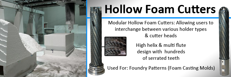 Modular Hollow Foam Cutter Benefits
