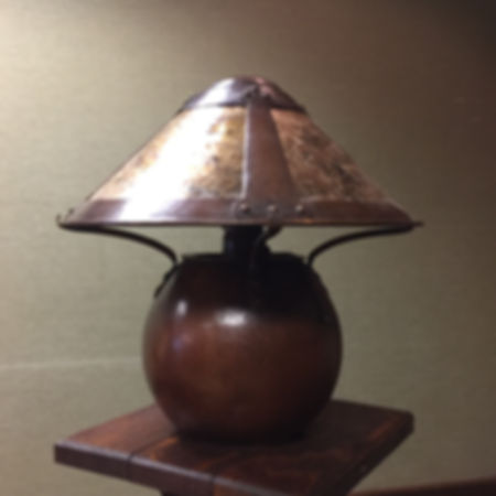 Anderson Art Metal Boudoir Lamp