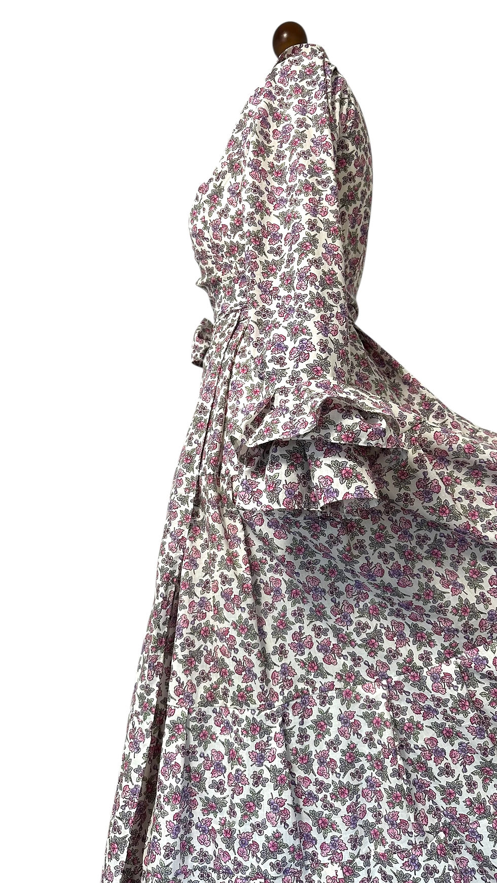 Miniatura: Abito lungo Provenza in cotone Liberty