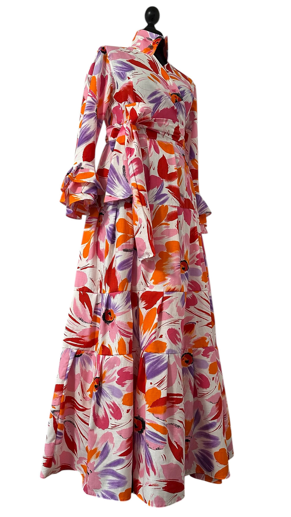 Miniatura: Abito lungo Linosa in cotone sottile 