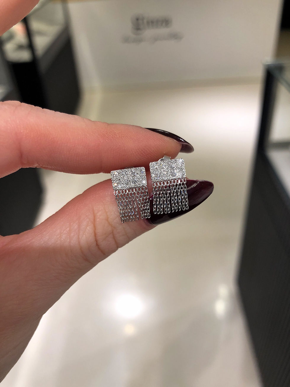 Küçük resim: Safari white earring