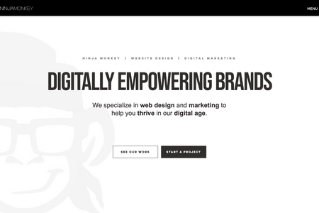 Ninja Monkey: Ninja Monkey - Web design and Marketing.
Digitally Empowering Brands.