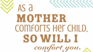 As A Mother Comforts Her Child