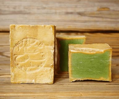 Miniatura: Sapone di Aleppo 5% olio di alloro, 95% olio di oliva