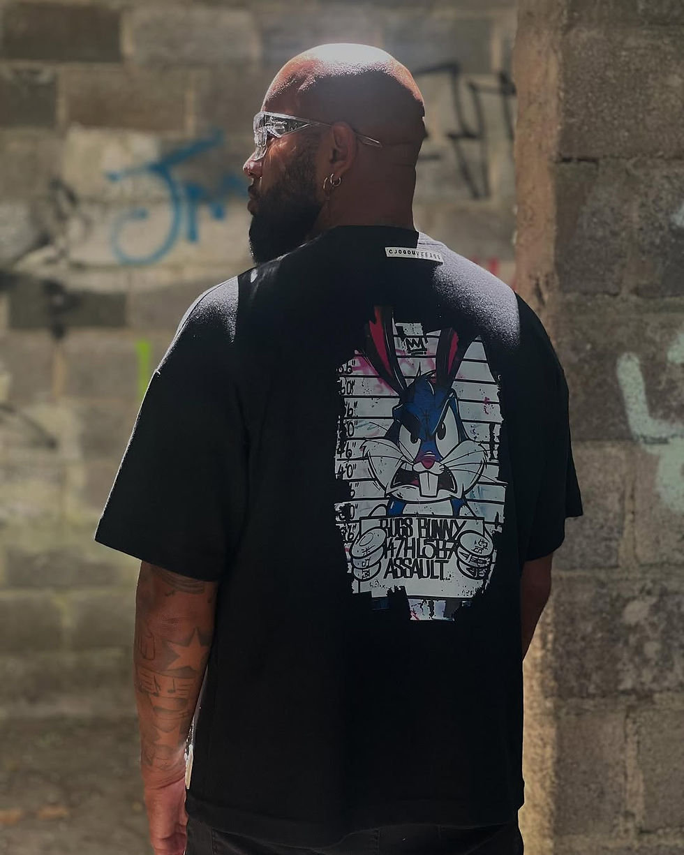 Miniatura: CAMISETA OVERSIZED PERNALONGA (SOB ENCOMENDA)