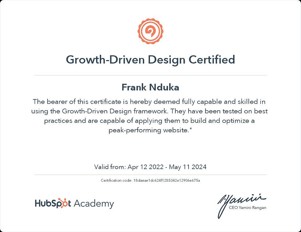 Growth-Driven Design