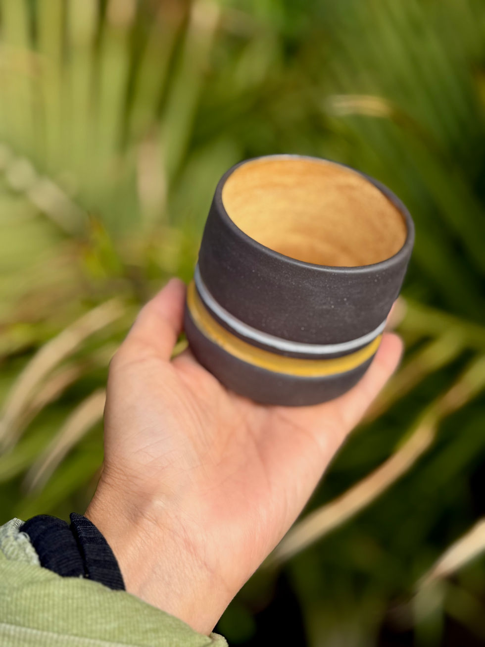Thumbnail:  Handmade Hand Carved  Latte Mug / Cortado Mug / Espresso Mug  