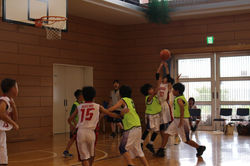 気温の高い中、みんな最後まで頑張りました