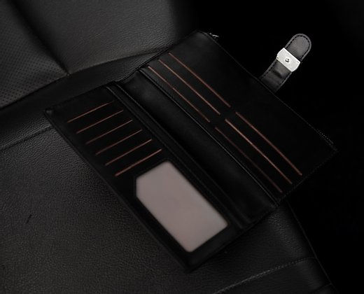 ภาพขนาดย่อ: Circle Button Long Wallet