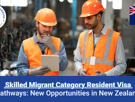 Skilled Migrant Category Resident Pathways New Opportunities