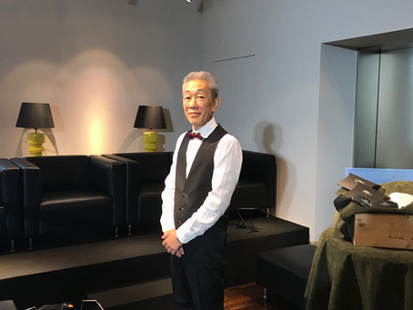 ブランドブティックにて靴磨きイベント開催